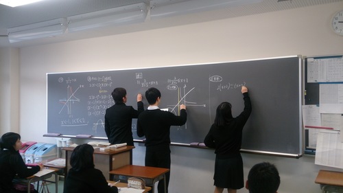 数学の授業風景(2)