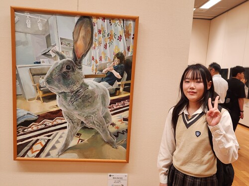 作品前